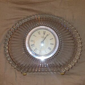MIKASA DIAMOND FIRE CRYSTAL CLOCK